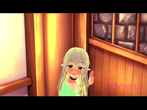 ❤️ (Trap) Elvish mjakazi hukusaidia kunawa uso wako. Ponografia yenye ubora ☑